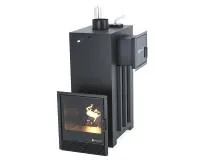 печь для бани изистим геленджик м2 выход с тыла premium с футеровкой шамотом