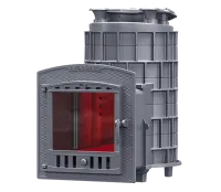 печь для бани gfs авангард 35п2 зк чугунная #