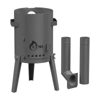 печь туристическая стэн скаут-320 6-10л разборная, переносная