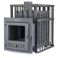 печь для бани gfs 25мс зк чугунная #