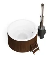 купель polar spa композитная comfort 195 hot термобереза темная с ппу