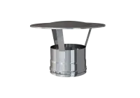 зонт феррум нержавеющий (430/0,5 мм) ф125 по дыму