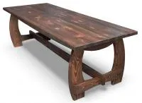 стол №13 180х90 (массив сосны, старение), палисандр, ирб