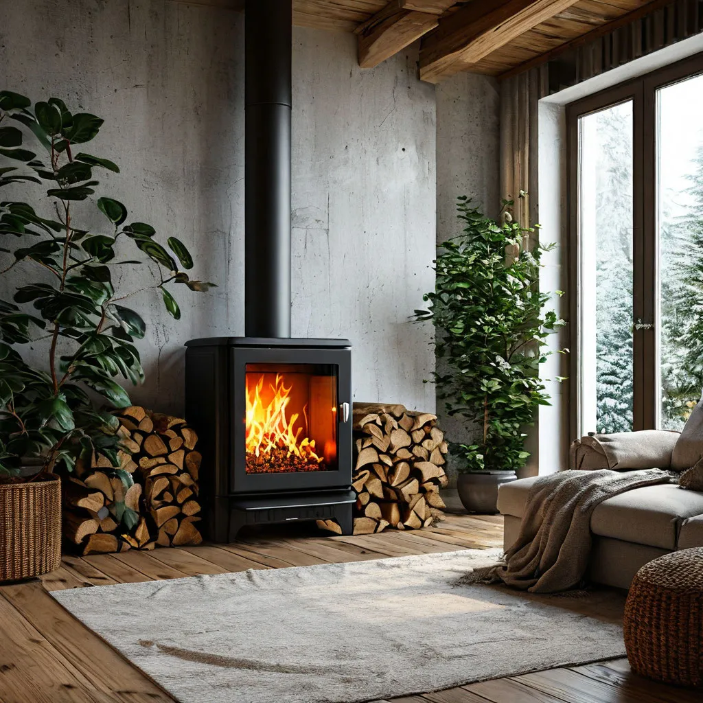 Где лучше поставить печку в дачном домике?