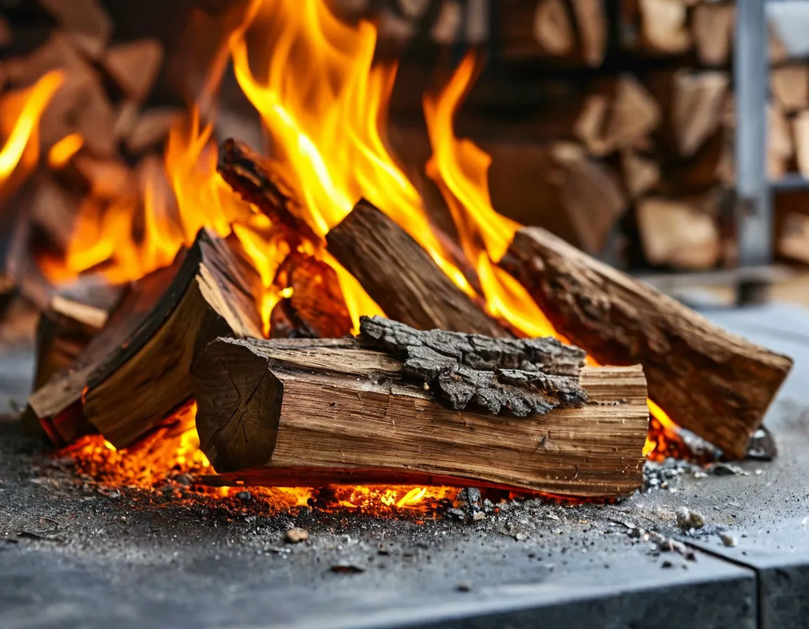 Как выбрать качественные поленья для камина