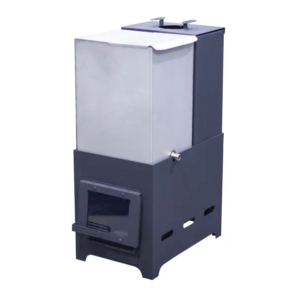 печь для бани сталь-мастер любаня 6 18 антрацит дровяная в сборе#