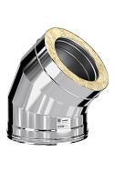 колено craft утепленное угол 135° нержавеющее (316/0,8/304/0,5мм) ф150/250 по воде #